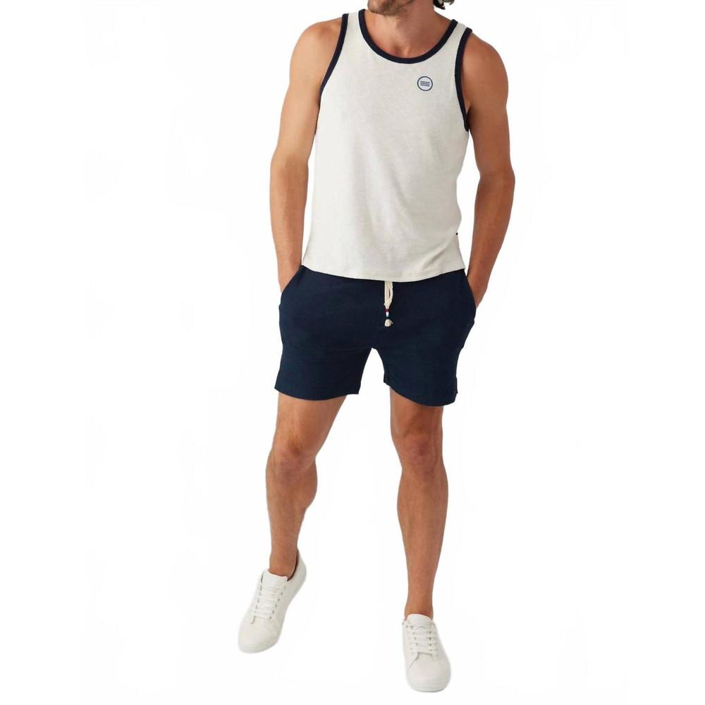NEW SOL ANGELES loop terry shorts in indigo